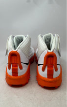 Load image into Gallery viewer, Nike Mens Force Savage Pro 2 Shark BV5448-100 White Orange Football Cleats Sz 17
