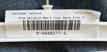 Load image into Gallery viewer, True Religion Mens Rocco Blue Denim Pockets Medium Wash Skinny Jeans Size 31
