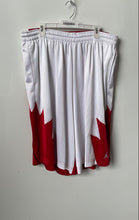Load image into Gallery viewer, Jordan Mens White Red Elastic Waist Pull-On Basketball Athletic Shorts Size 4XL
