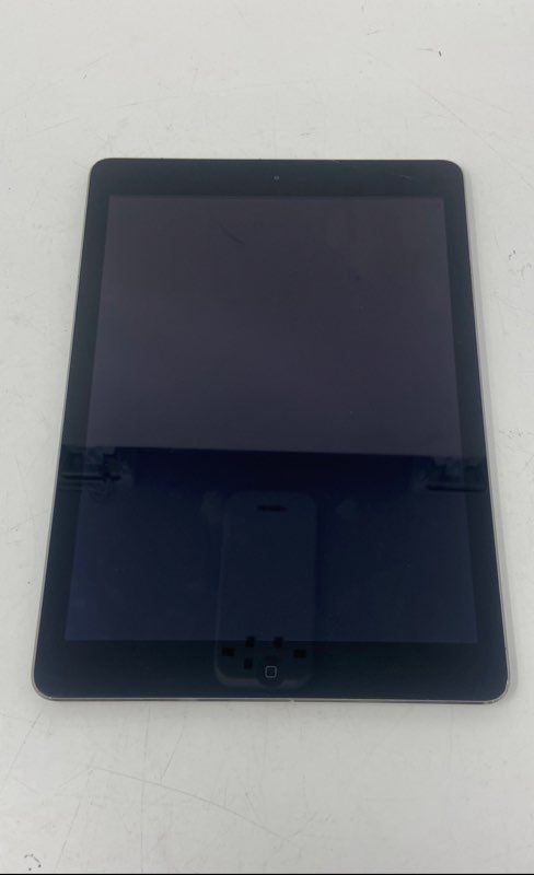 Apple iPad Air Model A1474 Cracked Screen Nonfunctional For Parts Or Repairs