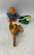 Load image into Gallery viewer, Lot Of 3 Pcs Ty The Beanie Babies Bird Duck Snake Plush Toy Collection
