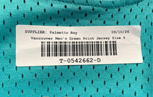 Load image into Gallery viewer, Adidas Mens Green Vancouver Grizzlies Mike Bibby #10 NBA Basketball Jersey Sz S
