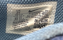 Load image into Gallery viewer, Nike Kids Ja 1 FQ7371-400 Blue Yellow Lace-Up Sneakers Shoes Size 2Y
