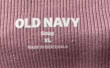 Load image into Gallery viewer, Old Navy Womens Snug Purple Scoop Neck Long Sleeve Pullover T-Shirt Size XL
