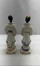 Load image into Gallery viewer, Vintage Holland Mold Chinese Emperor And Empress Porcelain Figurines 2 Pcs
