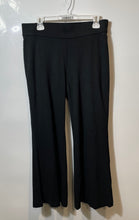 Load image into Gallery viewer, Lauren Ralph Lauren Womens Black Pull-On Stretch Flare Leg Yoga Pants Size PL
