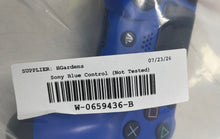Load image into Gallery viewer, Sony PlayStation DualShock 4 CUH-ZCT1U Blue Wireless Controller Not Tested
