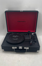 Load image into Gallery viewer, The Crosley Cruiser Plus Model CR8005F-BK Portable 3-Speed Turntable Untested
