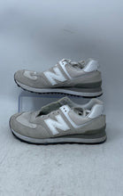 Load image into Gallery viewer, New Balance Unisex 574 Core WL574EVW White Gray Sneaker Shoes Size M6.5 W8
