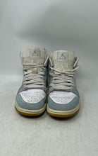 Load image into Gallery viewer, Nike Womens Jordan 1 Mid HQ2005-100 White Light Blue Sneaker Shoes Size 8
