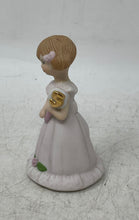 Load image into Gallery viewer, Enesco Growing Up Birthday Girls Brunette Girl Age 5 Porcelain Figurine
