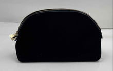 Load image into Gallery viewer, Dolce &amp; Gabbana Beauty Womens Black Top Zipper Travel Cosmetic Bag
