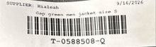 Load image into Gallery viewer, Gap Mens Green Long Sleeve Pockets Regular Fit Full-Zip Utility Jacket Size S
