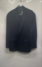 Load image into Gallery viewer, Ralph Lauren Mens Blue Wool Single-Breasted One-Button Blazer No Size

