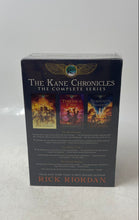 Load image into Gallery viewer, Lot Of 3 Piece Disney Hyperion The Kane Chronicles Complete Series Sealed
