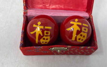 Load image into Gallery viewer, Set Of 2 Stainless Steel Chinese Hand Exercise Massage Baoding Balls With Box
