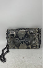 Load image into Gallery viewer, Borse In Pelle Womens Multicolor Animal Print Leather Chain Strap Crossbody Bag
