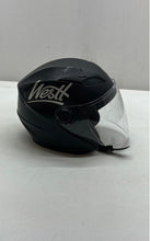 Load image into Gallery viewer, Westt Black Motorcycle Equipment Full Face Visor Helmet Size L 59-60
