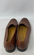 Load image into Gallery viewer, Cole Haan Mens C06983 Brown Leather Round Toe Slip-On Penny Loafers Size 10.5 M
