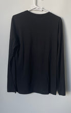Load image into Gallery viewer, Lacoste Mens Black Cotton Regular Fit Long Sleeve Crew Neck Pullover T-Shirt M
