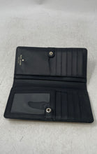Load image into Gallery viewer, Kate Spade New York Womens Staci Black Beige Colorblock Leather Bifold Wallet
