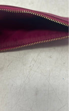 Load image into Gallery viewer, Coach Womens Purpura Color Leather Passport Holder Zipper Pouch Wallet
