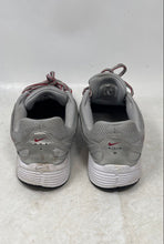 Load image into Gallery viewer, Nike Girls P-6000 HV5064-002 Silver Gray Red Lace-Up Sneaker Shoes Size 4Y
