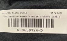 Load image into Gallery viewer, True Religion Womens Black Short Sleeve Pullover T-Shirt Size Small
