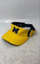 Load image into Gallery viewer, Jordan Womens Yellow Michigan Wolverines NCAA Football Visor Cap One Size

