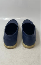 Load image into Gallery viewer, Alfani Mens Porter Blue Leather Round Toe Casual Slip-On Loafers Shoes Size 9
