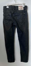 Load image into Gallery viewer, True Religion Mens Rocco Blue Denim Pockets Medium Wash Skinny Jeans Size 31
