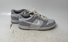 Load image into Gallery viewer, Nike Boys Dunk Low DH9765-001 Gray Round Toe Lace-Up Sneakers Shoes Size 4.5Y
