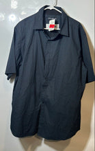 Load image into Gallery viewer, Beverly Hills Polo Club Mens Black Geo Print Button-Up Shirt Size 3XLT With Tag
