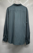 Load image into Gallery viewer, Perry Ellis Mens Gray Printed Stretch Collared Slim Fit Button-Up Shirt Size XXL
