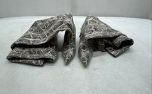 Load image into Gallery viewer, Azalea Wang Womens Gray White Striking Snakeskin Print Thigh-High Boots Size 7
