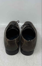 Load image into Gallery viewer, Alfani Mens Brown Leather Square Toe Lace-Up Derby Dress Shoes Size 7M
