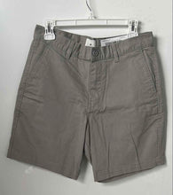 Load image into Gallery viewer, H&amp;M Mens Gray Flat Front Slash Pocket Regular Fit Chino Shorts Size 30
