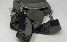 Load image into Gallery viewer, Steve Madden Womens Green Outer Zip Pockets Crossbody Bag With Coin Purse
