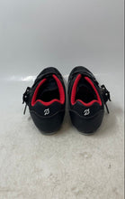 Load image into Gallery viewer, Peloton Mens Black Leather Buckle Low Top Cycling Bike Shoes Size EUR 39
