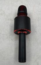 Load image into Gallery viewer, Masingo Black Red Handheld Wireless Controls LED Karaoke Microphone
