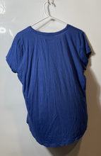 Load image into Gallery viewer, Polo Ralph Lauren Womens Blue V-Neck Short Sleeve Pullover T-Shirt Size XL

