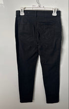 Load image into Gallery viewer, Loft Womens Black Denim Dark Wash Stretch Pockets Skinny Leg Jeans Size 4P
