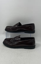Load image into Gallery viewer, Florsheim Boys Croquet 16565-601 Brown Leather Penny Loafer Shoes Size 7M
