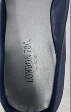 Load image into Gallery viewer, London Fog Womens Blue Round Toe Low Top Slip-On Ballet Flats Size 9.5 M
