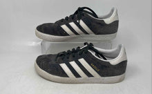 Load image into Gallery viewer, Adidas Unisex Kids Gazelle BB2503 Gray White Suede Lace-Up Sneaker Shoes Size 4
