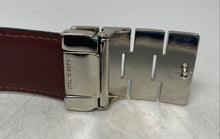 Load image into Gallery viewer, Z&amp;B Creazione Mens Black Leather Adjustable Plaque Buckle Dress Belt
