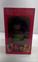 Load image into Gallery viewer, Anne Geddes The Baby Doll Collection Relda African American Rag Doll With Box
