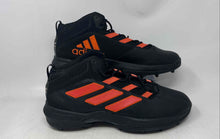 Load image into Gallery viewer, Adidas Mens Nasty Torsion 20 Miami Hurricanes Black Orange Football Cleats Sz 14
