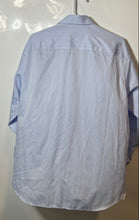Load image into Gallery viewer, Calvin Klein Mens Light Blue Collared Long Sleeve Dress Shirt Size 16 1/2
