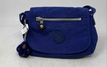 Load image into Gallery viewer, Kipling Womens Navy Blue Charm Inner Pockets Shoulder Crossbody Handbag
